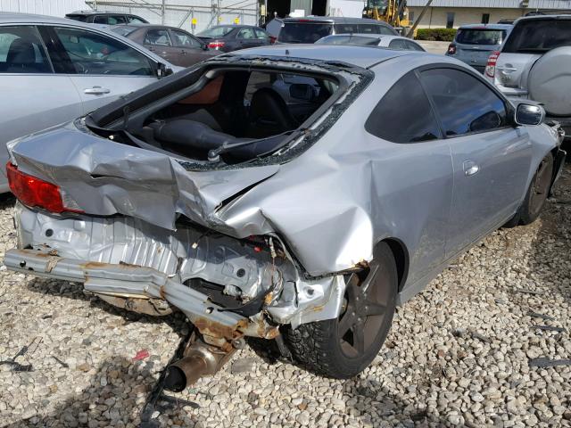 JH4DC54894S011660 - 2004 ACURA RSX SILVER photo 4