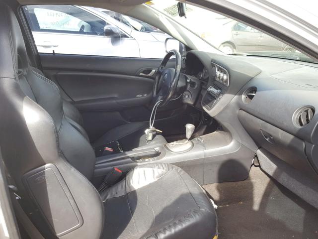 JH4DC54894S011660 - 2004 ACURA RSX SILVER photo 5