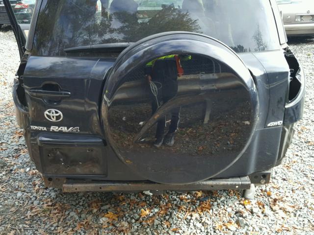 JTMBF35V195012140 - 2009 TOYOTA RAV4 BLACK photo 9