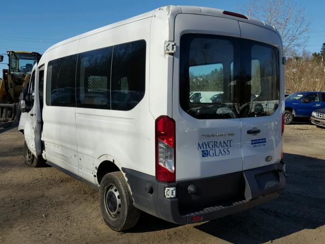 1FTNR2CM6FKA10373 - 2015 FORD TRANSIT T- WHITE photo 3