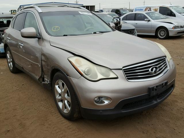 JNKAJ09F78M358272 - 2008 INFINITI EX35 BASE BEIGE photo 1