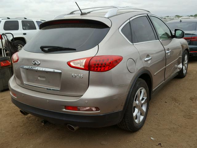 JNKAJ09F78M358272 - 2008 INFINITI EX35 BASE BEIGE photo 4
