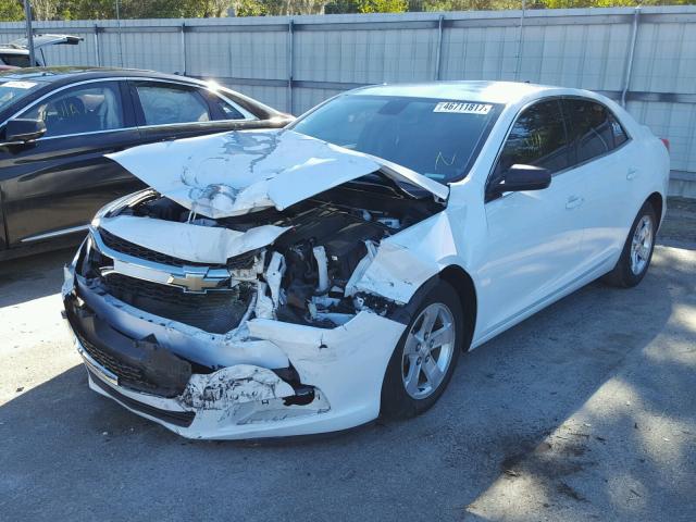 1G11B5SL1EF117893 - 2014 CHEVROLET MALIBU LS WHITE photo 2