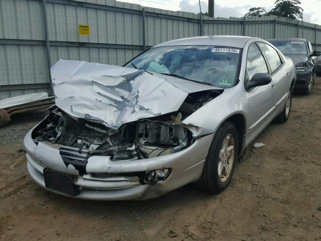 2B3HD56M23H554592 - 2003 DODGE INTREPID E SILVER photo 2