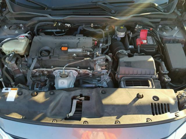 19XFC2F57GE018982 - 2016 HONDA CIVIC LX GRAY photo 7