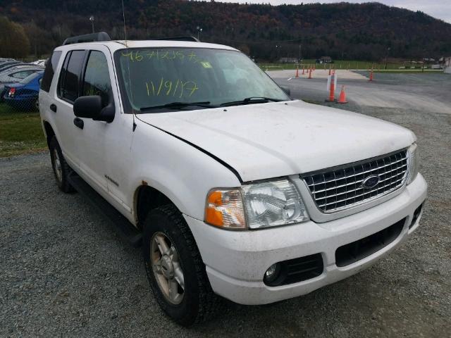 1FMZU73E65UA90178 - 2005 FORD EXPLORER X WHITE photo 1