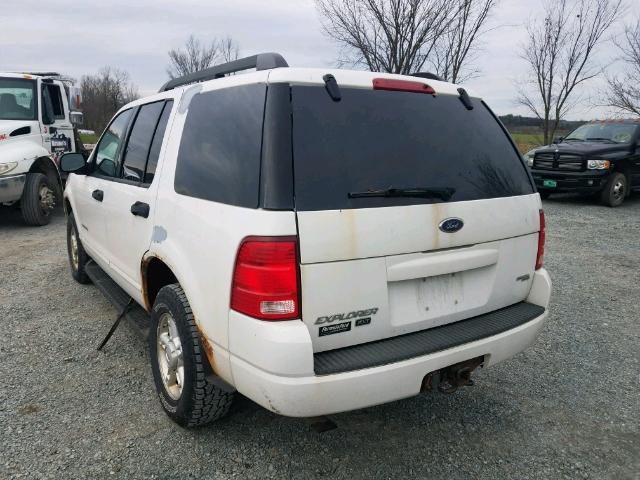 1FMZU73E65UA90178 - 2005 FORD EXPLORER X WHITE photo 3