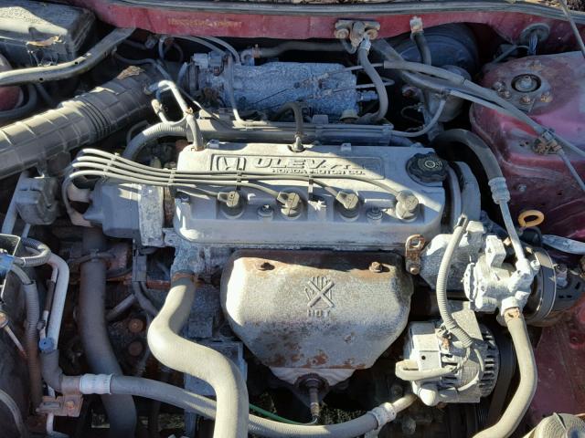 1HGCG66832A085567 - 2002 HONDA ACCORD EX RED photo 7