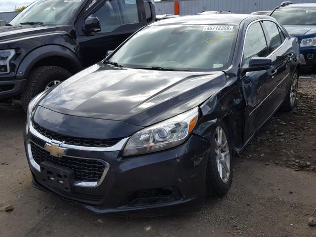 1G11C5SL0EF271086 - 2014 CHEVROLET MALIBU 1LT CHARCOAL photo 2