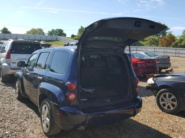 3GNDA13D57S615558 - 2007 CHEVROLET HHR LS Azul foto 3