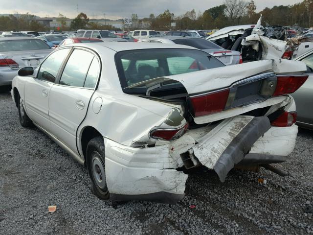 1G4HR54K81U272951 - 2001 BUICK LESABRE LI WHITE photo 3