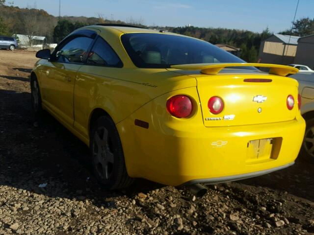 1G1AM15B467774950 - 2006 CHEVROLET COBALT SS YELLOW photo 3