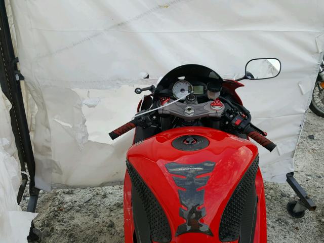 JKAZX4P127A010679 - 2007 KAWASAKI ZX600 RED photo 5