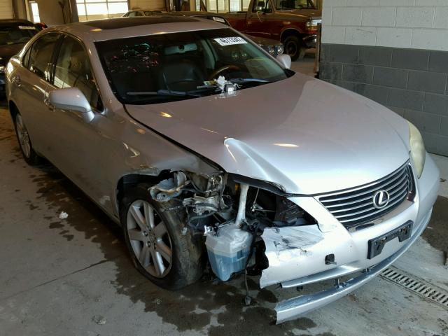 JTHBJ46G392276688 - 2009 LEXUS ES 350 SILVER photo 1