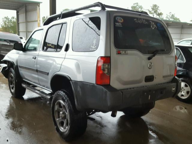 5N1MD28T12C530331 - 2002 NISSAN XTERRA SE SILVER photo 3