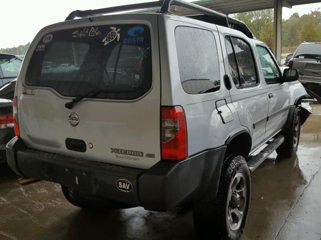 5N1MD28T12C530331 - 2002 NISSAN XTERRA SE SILVER photo 4