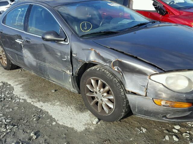 2C3AE66G34H618478 - 2004 CHRYSLER 300M GRAY photo 9