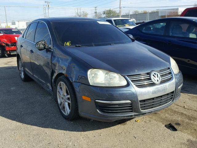 3VWST81K06M791437 - 2006 VOLKSWAGEN JETTA TDI BLUE photo 1