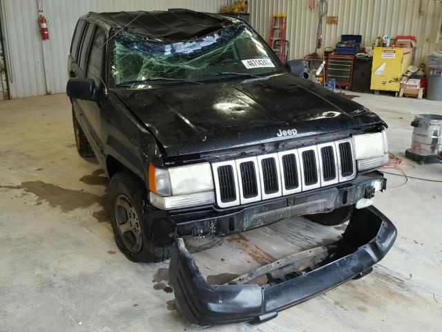 1J4FX48S4WC326758 - 1998 JEEP GRAND CHER BLACK photo 1