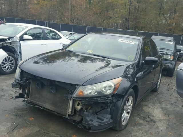 1HGCP26458A099629 - 2008 HONDA ACCORD BLACK photo 2