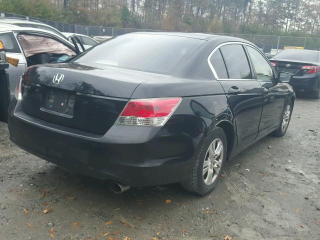 1HGCP26458A099629 - 2008 HONDA ACCORD BLACK photo 4