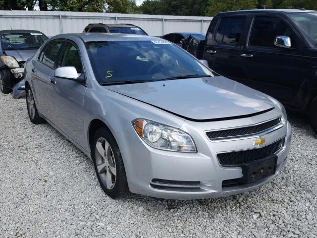 1G1ZC5EU4CF107473 - 2012 CHEVROLET MALIBU 1LT SILVER photo 1