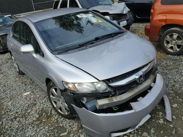 2HGFA16579H305991 - 2009 HONDA CIVIC LX SILVER photo 1