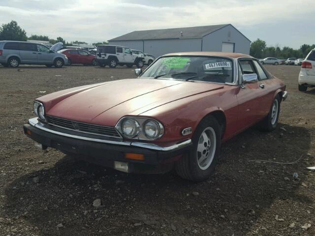 SAJNV5844JC140615 - 1988 JAGUAR XJS RED photo 2