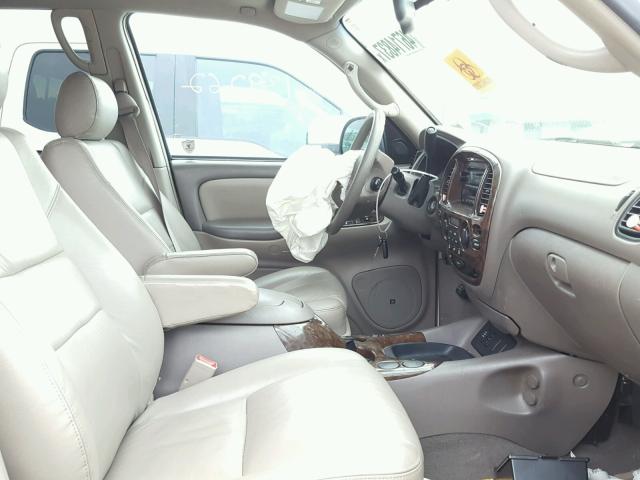 5TDZT34A46S265531 - 2006 TOYOTA SEQUOIA SR WHITE photo 5