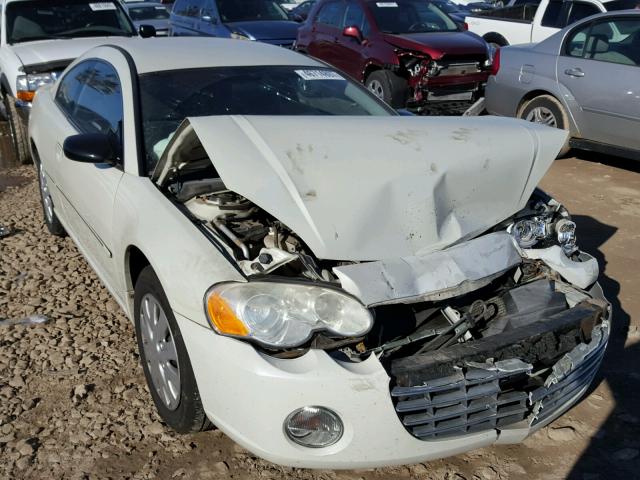 4C3AG42G93E137563 - 2003 CHRYSLER SEBRING LX WHITE photo 1