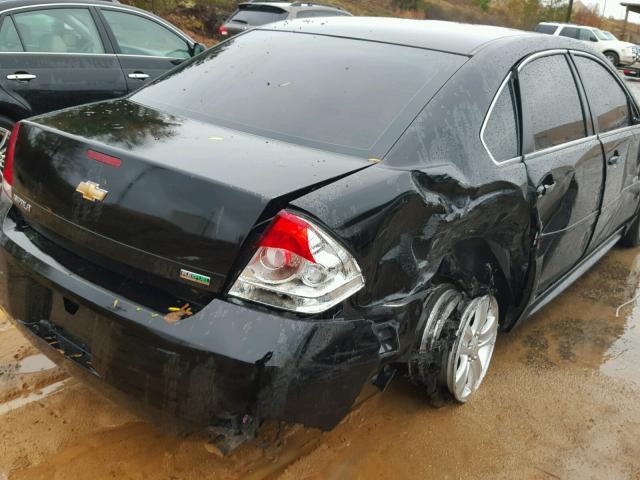 2G1WF5E34D1255813 - 2013 CHEVROLET IMPALA LS BLACK photo 9