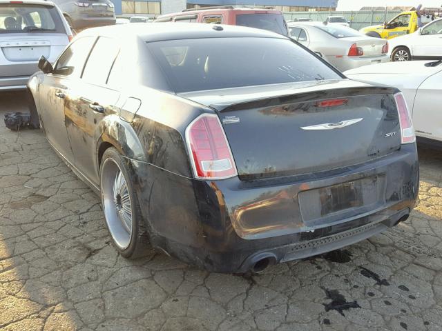 2C3CCAFJ4CH801691 - 2012 CHRYSLER 300 SRT-8 BLACK photo 3