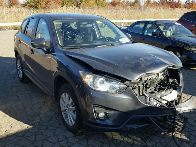 JM3KE4CY6G0910160 - 2016 MAZDA CX-5 TOURI GRAY photo 1