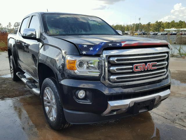 1GTG6CE37F1223902 - 2015 GMC CANYON SLT BLACK photo 1