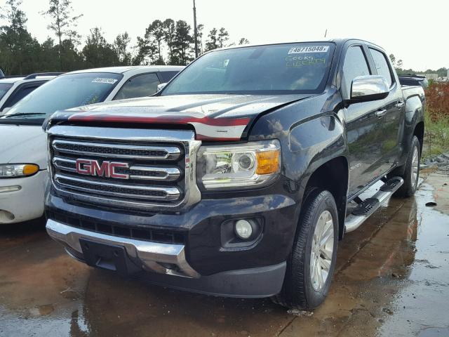 1GTG6CE37F1223902 - 2015 GMC CANYON SLT BLACK photo 2