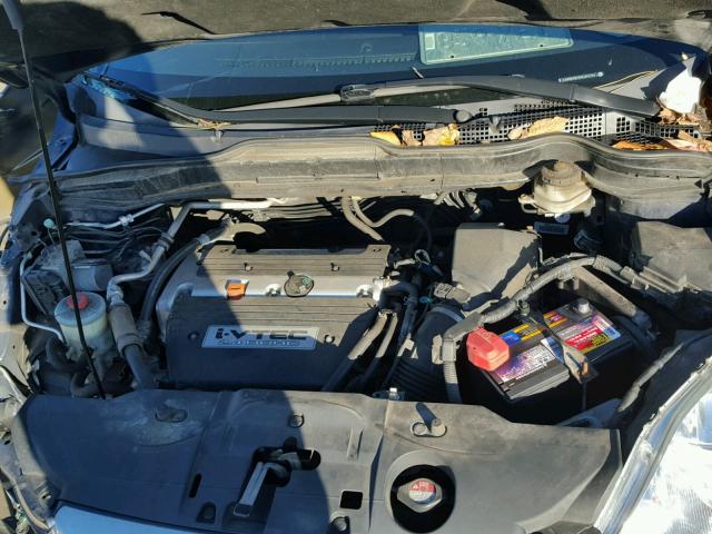 5J6RE48569L002194 - 2009 HONDA CR-V EX ლურჯი ფოტო 7