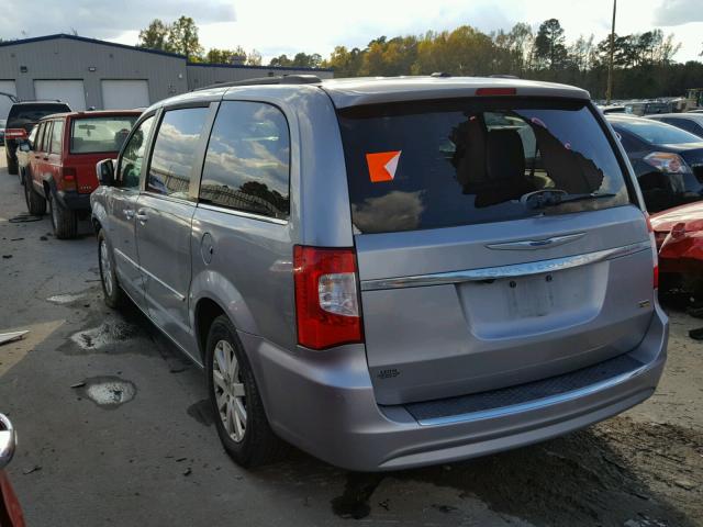 2C4RC1BG8ER256334 - 2014 CHRYSLER TOWN & COU SILVER photo 3