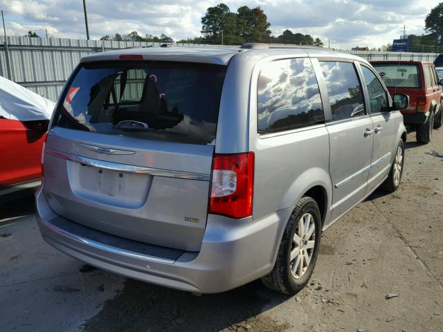 2C4RC1BG8ER256334 - 2014 CHRYSLER TOWN & COU SILVER photo 4