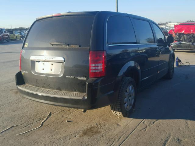 2A4RR4DEXAR156865 - 2010 CHRYSLER TOWN & COU BLACK photo 4