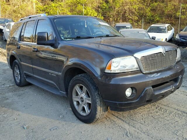 5LMEU88H65ZJ32503 - 2005 LINCOLN AVIATOR CHARCOAL photo 1