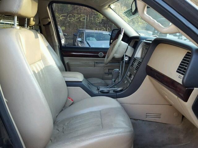 5LMEU88H65ZJ32503 - 2005 LINCOLN AVIATOR CHARCOAL photo 5