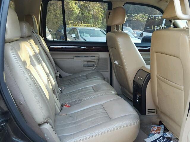 5LMEU88H65ZJ32503 - 2005 LINCOLN AVIATOR CHARCOAL photo 6