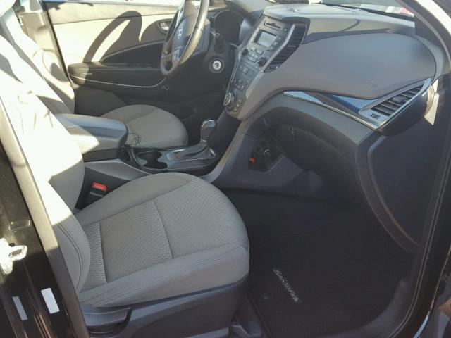 5XYZT3LB3DG093335 - 2013 HYUNDAI SANTA FE S BLACK photo 5