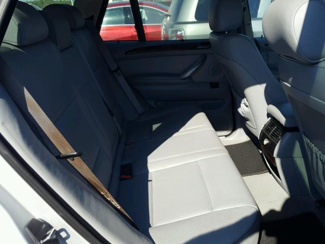 5UXFA13596LY44354 - 2006 BMW X5 3.0I SILVER photo 6