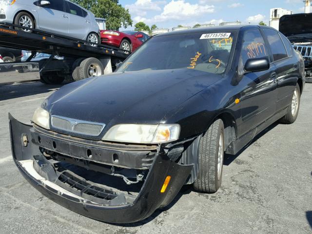 JNKCP11A3XT007053 - 1999 INFINITI G20 BLACK photo 2