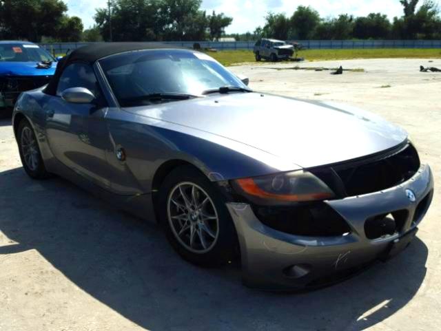 4USBT33534LS48752 - 2004 BMW Z4 2.5 GRAY photo 1