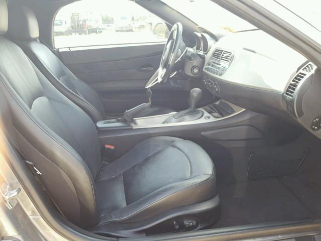 4USBT33534LS48752 - 2004 BMW Z4 2.5 GRAY photo 5