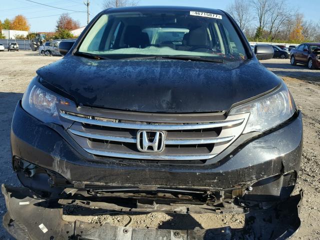 2HKRM3H38CH502337 - 2012 HONDA CR-V LX BLACK photo 9