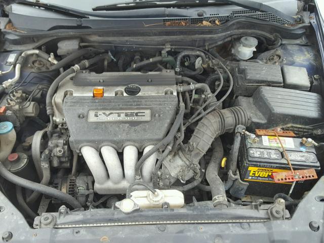 JHMCM56683C045277 - 2003 HONDA ACCORD EX BLUE photo 7