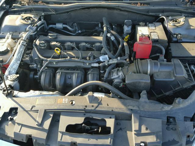 3FAHP0JA0CR276520 - 2012 FORD FUSION SEL GRAY photo 7